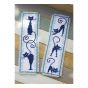 <strong>Counted Cross Stitch Kit: Bookmark: Cheerful Cats (Set of 2)</strong> <em>Vervaco PN-0146948</em>