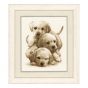 <strong>Counted Cross Stitch Kit: Labrador Puppies</strong> <em>Vervaco PN-0148781</em>