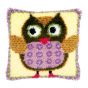 <strong>Latch Hook Cushion Kit: Miss Owl</strong> <em>Vervaco PN-0148894</em>