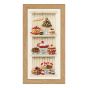 <strong>Counted Cross Stitch Kit: Delicious Cakes</strong> <em>Vervaco PN-0150672</em>