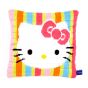 <strong>Long Stitch Cushion: Hello Kitty Striped</strong> <em>Vervaco PN-0153797</em>