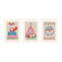 <strong>Counted Cross Stitch Cards: Lief! Little Fox on Travel (Set of 3)</strong> <em>Vervaco PN-0155773</em>