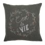 <strong>Embroidery Cushion: C'est La Vie</strong> <em>Vervaco PN-0156052</em>