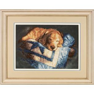 Snooze Stamped Cross Stitch Kit Dimensions D03220