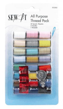 Sew It All Purpose Thread Pack 24 Spools Birch 053302