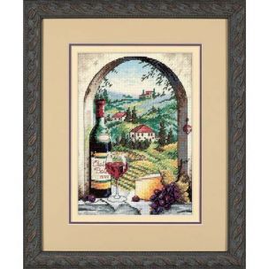 Dreaming Of Tuscany Cross Stitch Kit Dimensions D06972