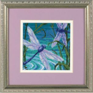 Dragonfly Pair Needlepoint/Tapestry Kit Dimensions D07208