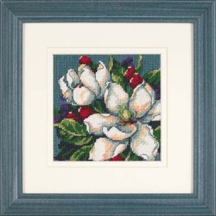 Magnolias Needlepoint/Tapestry Kit Dimensions D07217