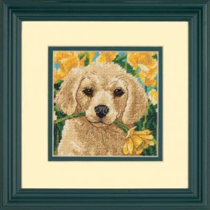 Puppy Mischief Needlepoint/Tapestry Kit Dimensions D07231