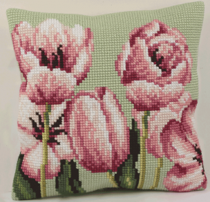 Tulip Cushion Kit Collection D'Art CD5069