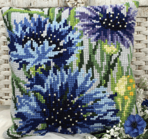 Blueberry Cushion Kit Collection D'Art CD5108