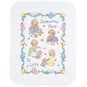 Someone New Baby Cross Stitch Kit Dimensions D72963