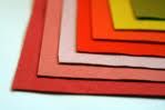 Acrylic Felt Squares 23cm x 30cm Craft Factory AF01----
