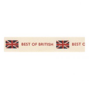 Berisfords 15mm Multicolour Best of British Natural Ribbon (4m spool) Berisfords Ribbon C1360315-1