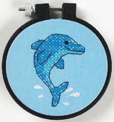 Dolphin Delight Beginners Cross Stitch Kit Dimensions D72533