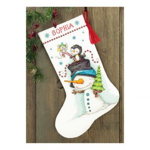 Counted Cross Stitch: Stocking: Jolly Trio Dimensions D70-08937