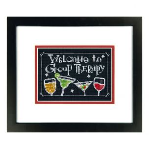 Classic: Counted Cross Stitch: Group Therapy Dimensions D70-65147