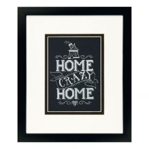 Classic: Counted Cross Stitch: Home Crazy Home Dimensions D70-65149