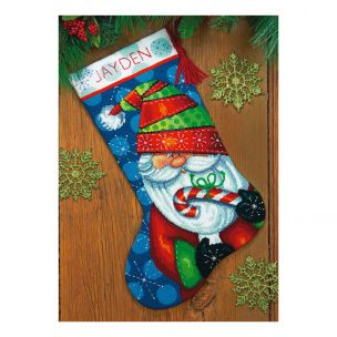Needlepoint: Stocking: Sweet Santa Dimensions D71-09154