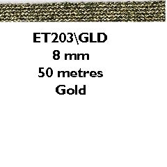 Metallic Braid Essential Trimmings ET203----