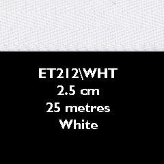 25m x 15mm Herringbone Tape Essential Trimmings ET211----
