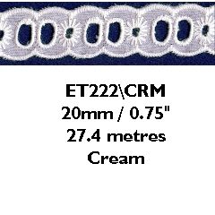 Broderie Anglais 222 Essential Trimmings ET222----