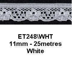 Nylon Lace 11mm Essential Trimmings ET248----