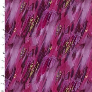 Cotton Craft Fabric 110cm x 1m Metallic Fusion Collection Color Brush Strokes Sewing Online 16550-MLT