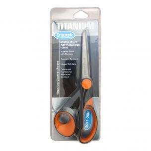 Titanium Dressmaking Scissors 215mm Orange/Black | Triumph BT4824 Triumph BT4824