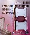 Embroidery Thread Bobbins: Paper Hemline H3006