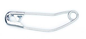 Curved Safety Pins 37mm Hemline HB-2-CURVED