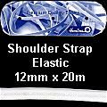 Shoulder Strap Elastic Hemline E388----WHT