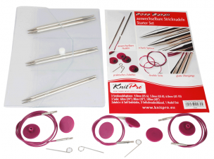 Nova Metal Interchangeable Needle Set :: Starter Knitpro KP10604