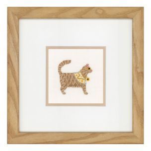 Counted Cross Stitch Kit: Rock Cats (Linen) Lanarte PN-0150009