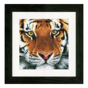 Counted Cross Stitch Kit: Tiger (Aida) Lanarte PN-0156104