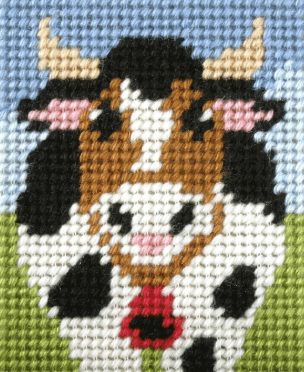 Embroidery Kit Alpine Cow Orchidea ORC-9721