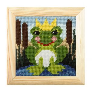 Embroidery Kit: Mini: Frog Orchidea ORC-6701