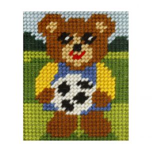 Embroidery Kit: Boy Bear Orchidea ORC-9732