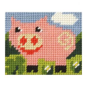 Embroidery Kit: Pig Orchidea ORC-9734