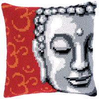 Cross Stitch Cushion: Lady Buddha Vervaco PN-0143700