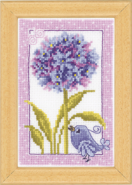 Counted Cross Stitch Kit Agapanthus Vervaco PN-0003759