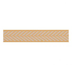 Berisfords 16mm Herringbone Patterned Ribbon (15m spool) Berisfords Ribbon R1392-16---