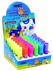 Neon Fabric Paint Pens Box Leeho UG15