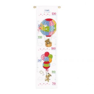 Counted Cross Stitch Kit: Height Chart Travelling Vervaco PN-0148197