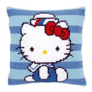 Cross Stitch Cushion: Hello Kitty: Marine I Vervaco PN-0149831