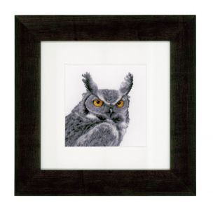 Counted Cross Stitch Kit: Grey Owl Vervaco PN-0149952