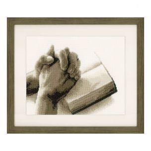 Counted Cross Stitch Kit: Praying Hands Vervaco PN-0150173