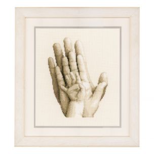 Counted Cross Stitch Kit: Hands Vervaco PN-0154230